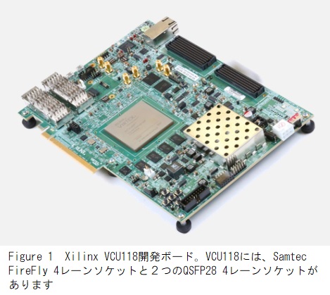 Xilinx VCU118開発ボード